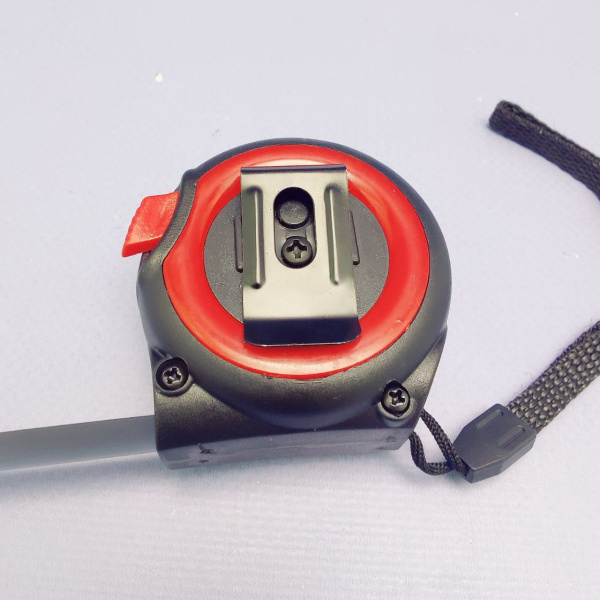 Рулетка Дрезден 3м / Рулетка измерительная с ремешком и зажимом для ремня